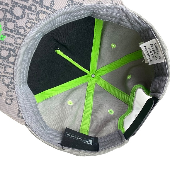 dub H3 Headwear Cap Hat Snapback Flat‎ Bill Black Grey Green Wool Blend - Picture 8 of 10